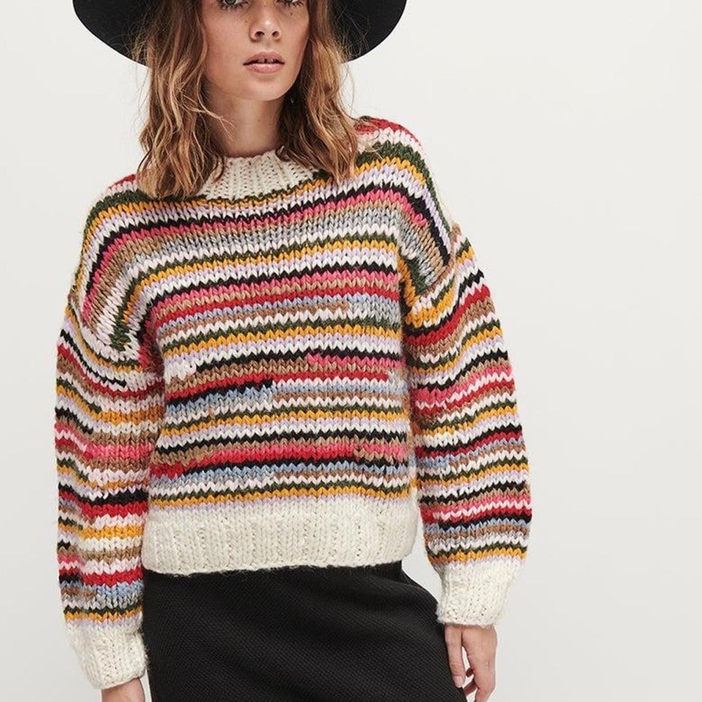 Ghanda Women's multi Jumper sweater